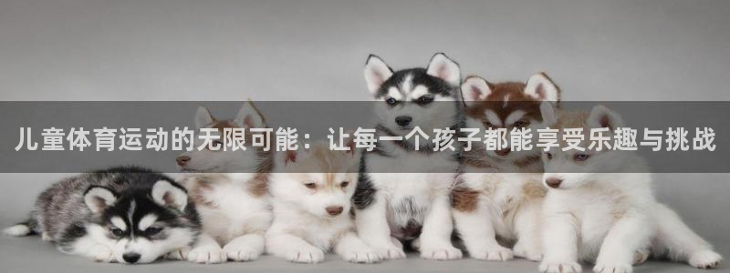 3377体育官网下载平台APP：儿童体育运动的无限可