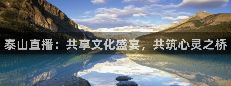 919nba直播：泰山直播：共享文化盛宴，共筑心灵之桥