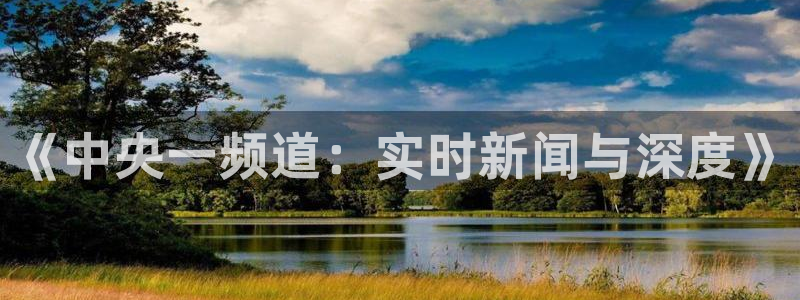 919直播体育在线直播在线看：《中央一频道：实时新闻与深度》